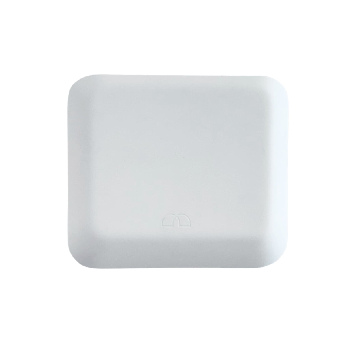 Angle view of the Mobair K fresh air valve in white.