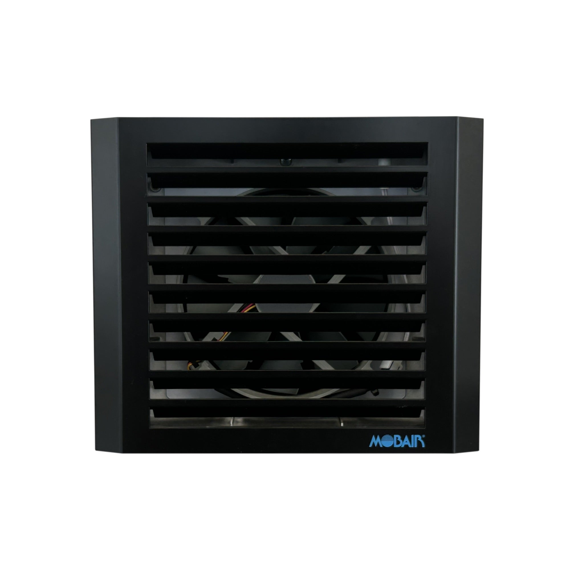 Front view of the Mobair S fresh air valve in black