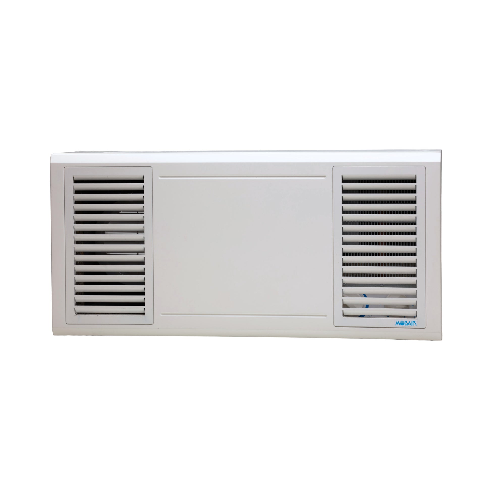 Front view of the Mobair XL fresh air valve in white.